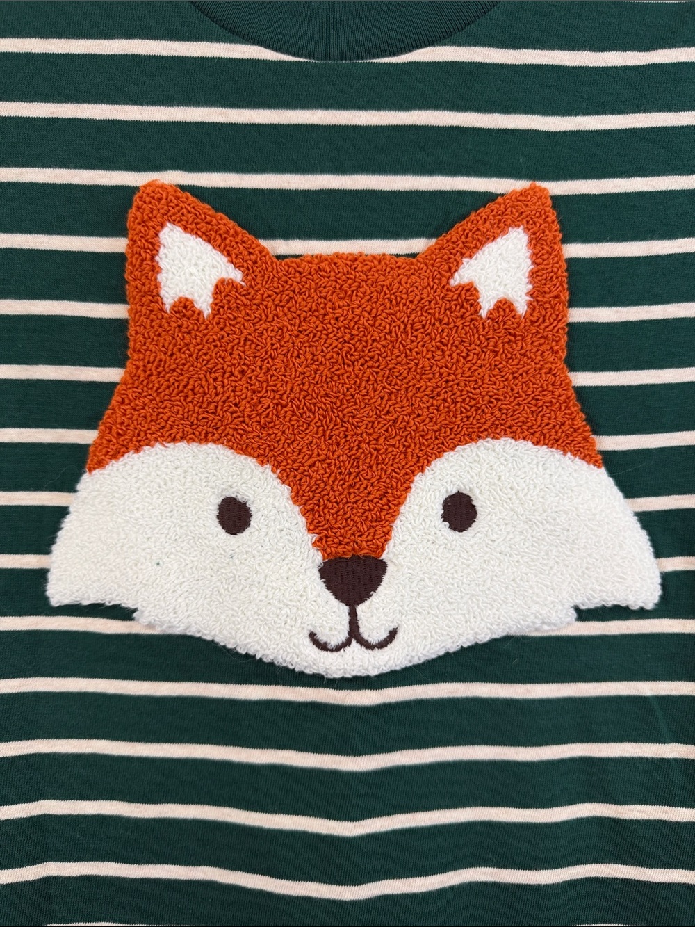 NWT Gymboree Noble Forest Fox Striped Long Sleeve Shirt Boys 10 - Picture 5 of 6